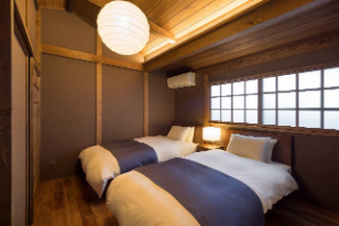 ‘Bonbori-an’ Machiya Holiday Home - Bedroom
