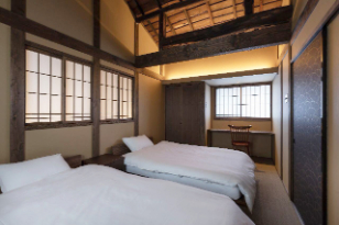 ‘Choya Gosho-Minami’ Machiya Holiday Home - Bedroom