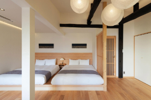 ‘Hanatoki’ Machiya Holiday Home - Bedroom