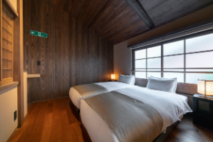 ‘Hinaya Gojo Ni’ Machiya Holiday Home - Bedroom