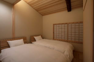 ‘Shimabara Kaiden’ Machiya Holiday Home - Bedroom