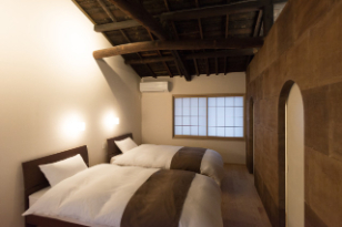 ‘Kakishibu-an’ Machiya Holiday Home - Bedroom