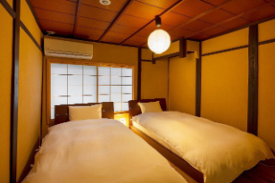 ‘Kumashu-an’ Machiya Holiday Home - Bedroom