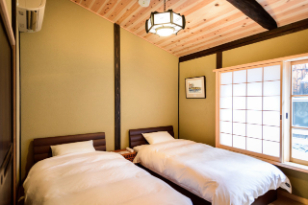 ‘Nadeshiko Shirakawa’ Machiya Holiday Home - Bedroom