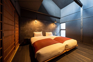 ‘Sumihotaru Oboro’ Machiya Holiday Home - Bedroom