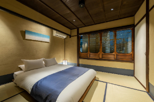 ‘Suigetsu’ Machiya Holiday Home - Bedroom