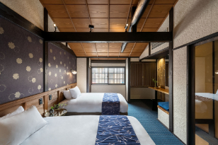 ‘Yorozuha’ Machiya Holiday Home - Bedroom