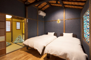 ‘Yoshimigura’ Machiya Holiday Home - Bedroom