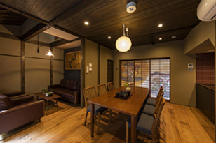 ‘Gion-Minami Banka’ Machiya Holiday Home - Living Room