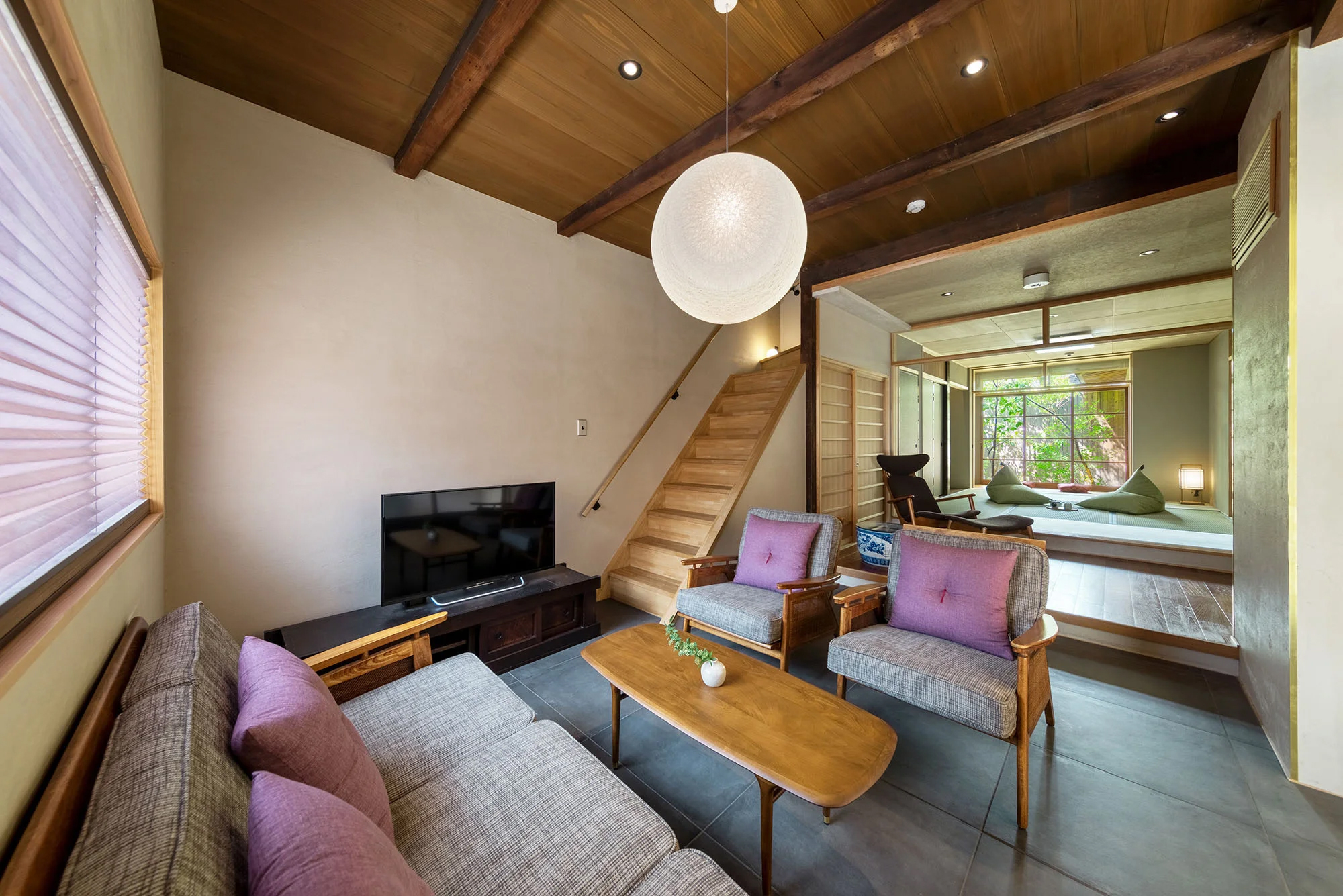 ‘Choya Chawanzaka’ Machiya Holiday Home - Living Room