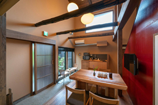 ‘Hinaya Gojo Ni’ Machiya Holiday Home - Living Room