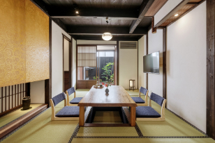 ‘Marikoji’ Machiya Holiday Home - Living Room