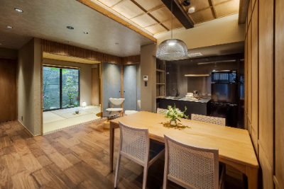 Orie Machiya Holiday House - Living Room