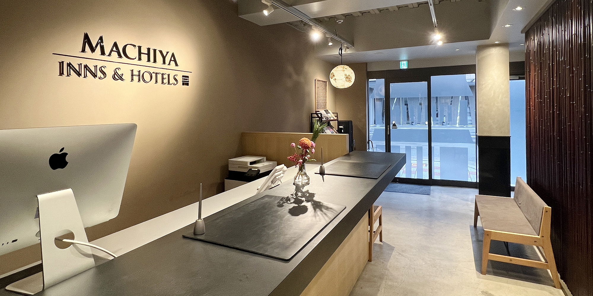 Machiya Inns & Hotels Check in Counter