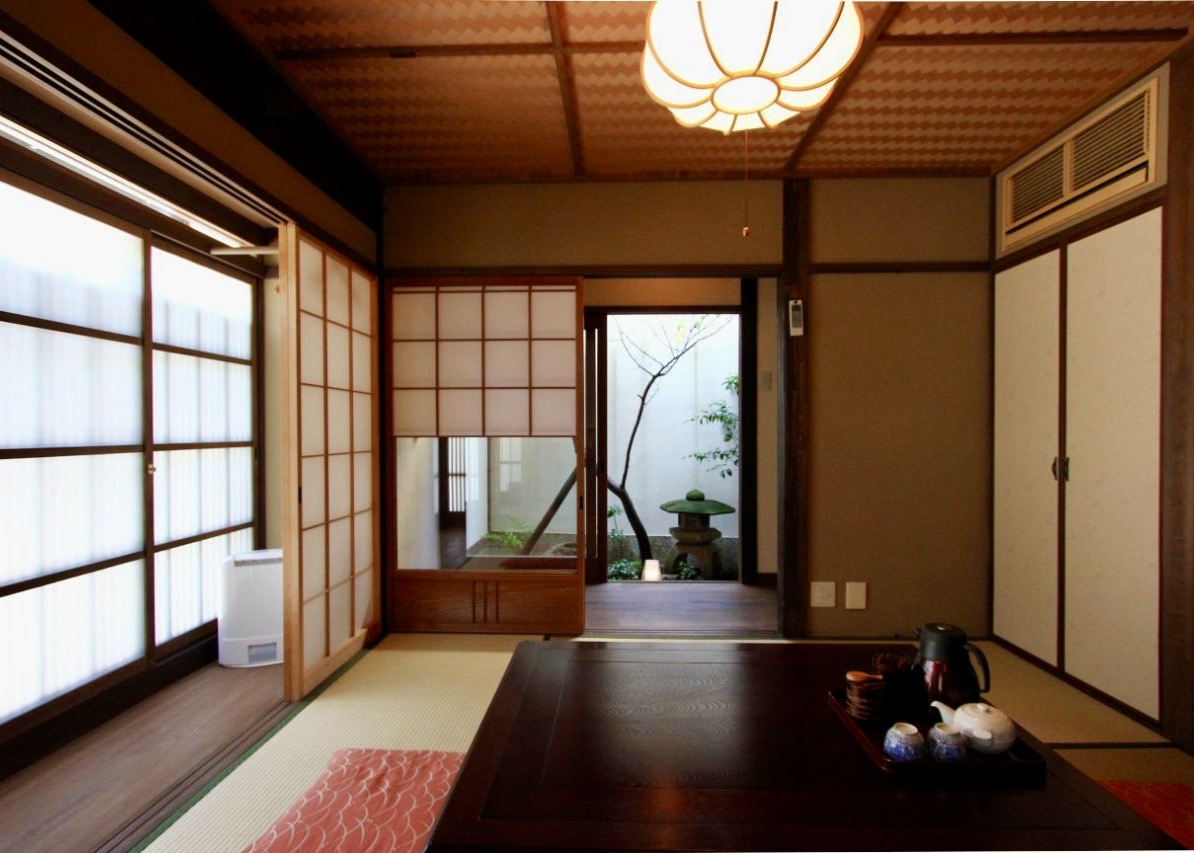 'Ajiro Tenjo' Ceilings - Machiya House Features