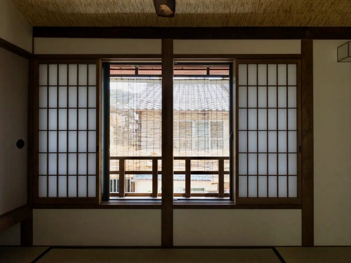 'Shoji' Windows and Doors - Machiya House Features