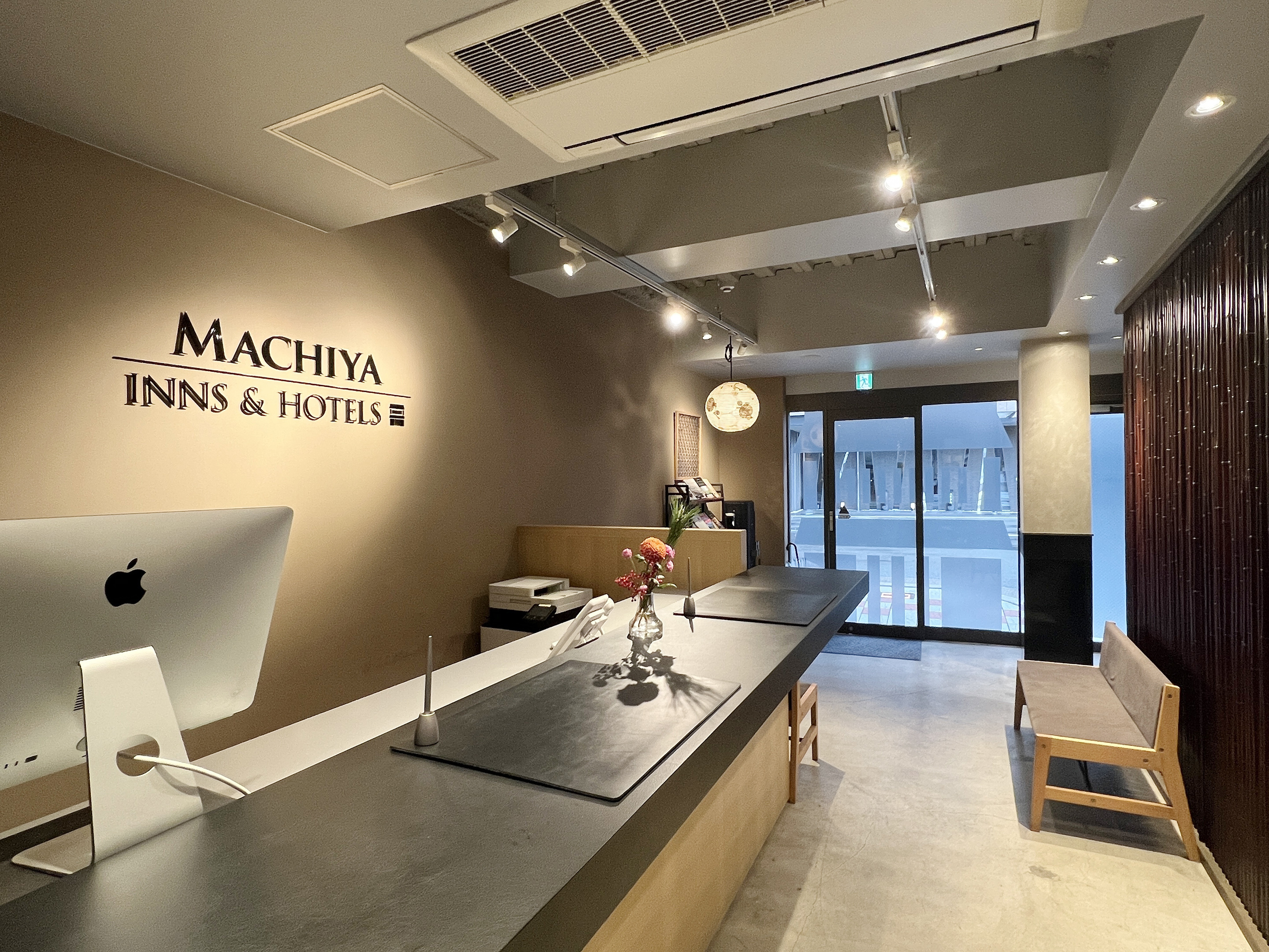 Machiya Inns & Hotels Check in Counter