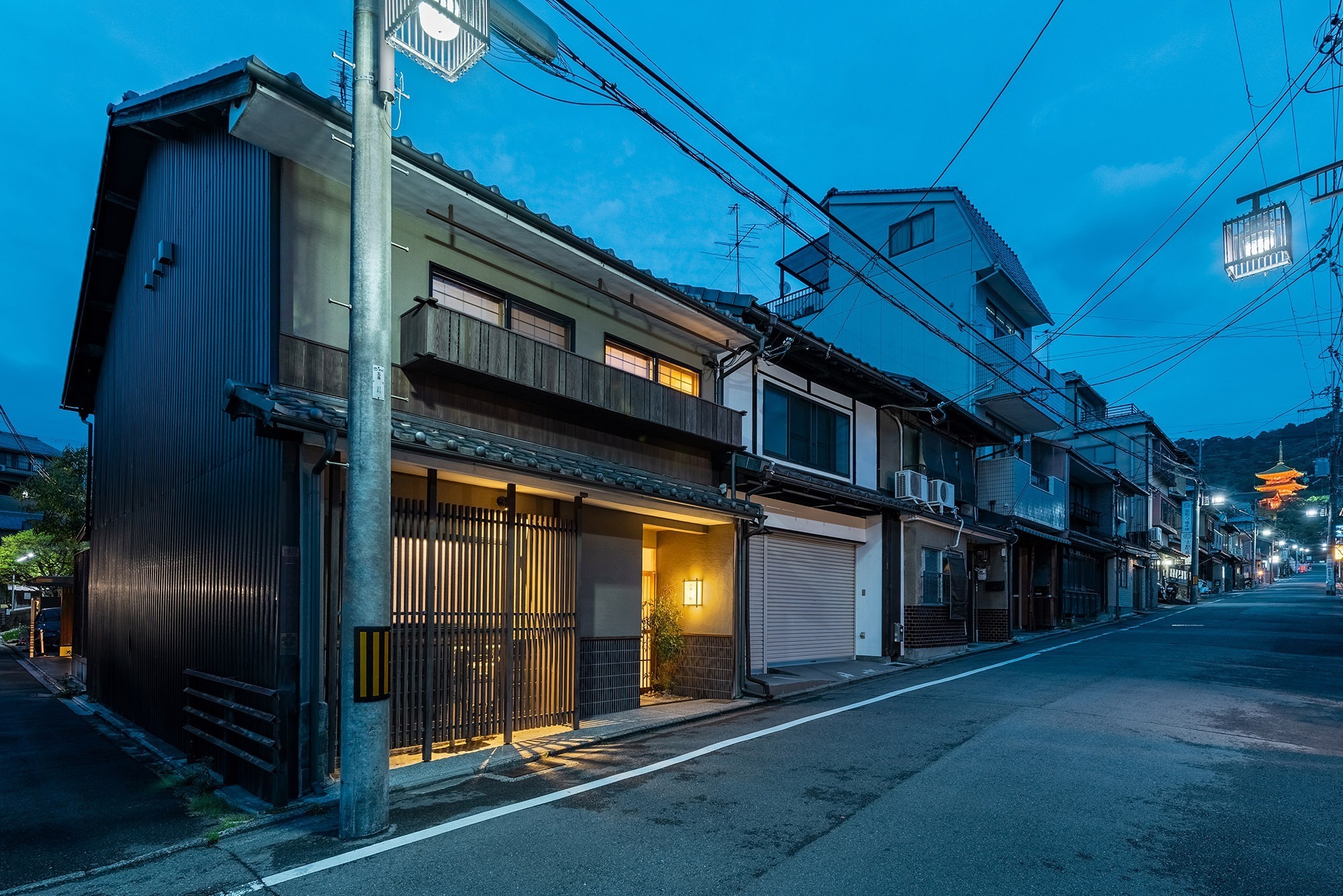 世界遺産・清水寺への参道に佇む町家宿