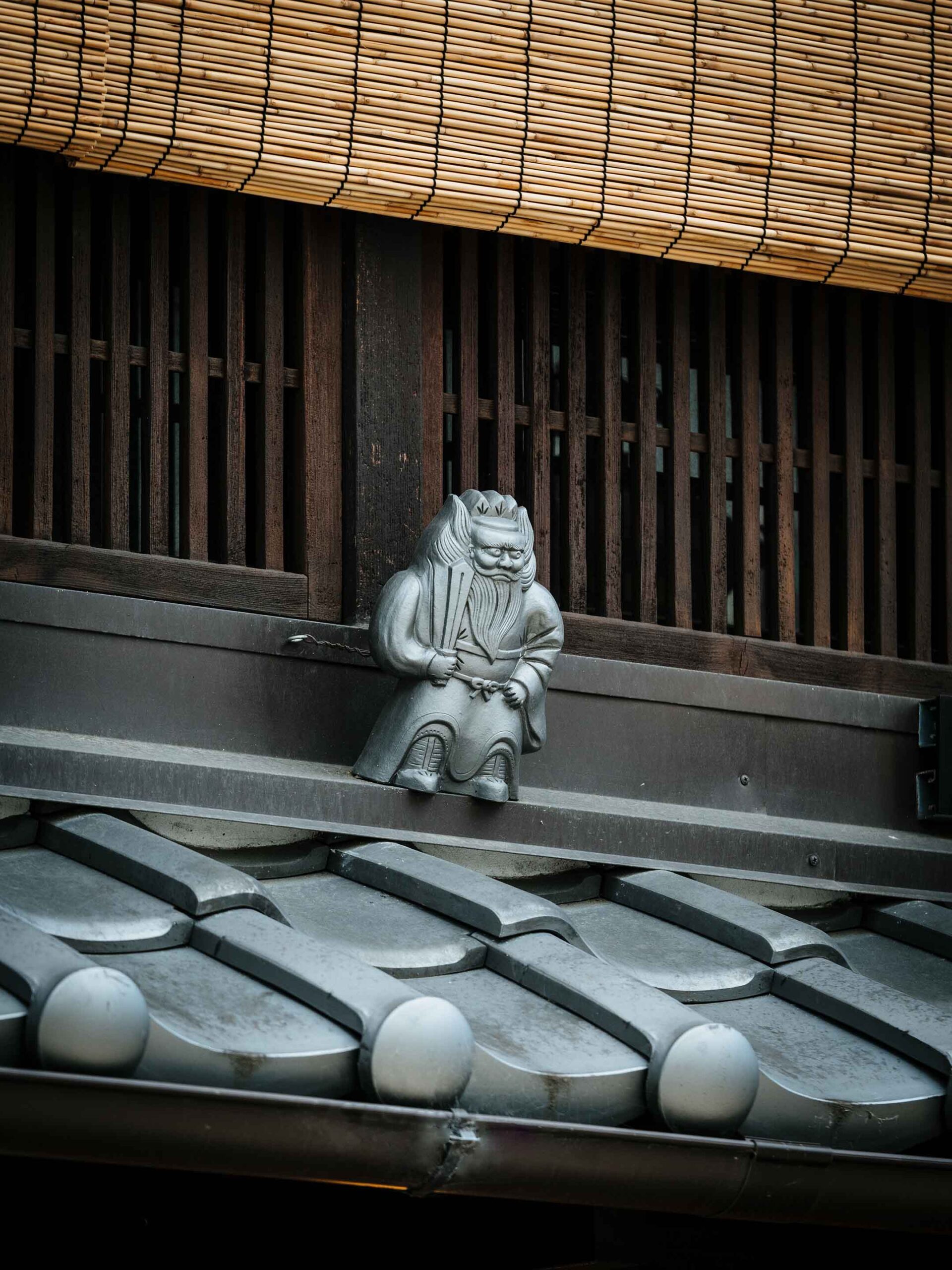 京町家の小さな守り神・鍾馗さん