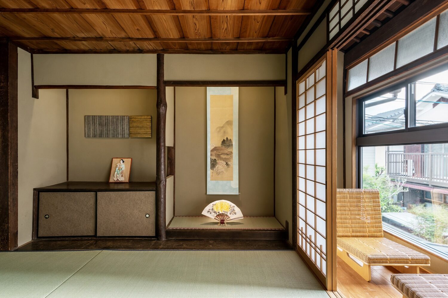 和室の格を示す「床柱」